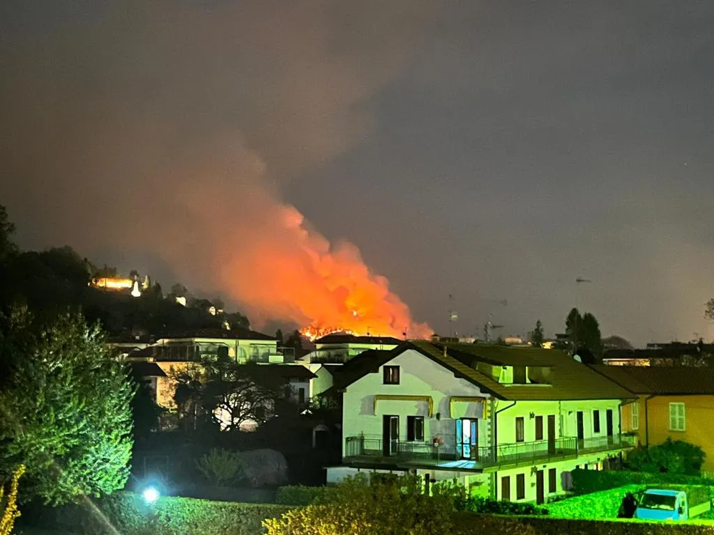 Incendio Angera