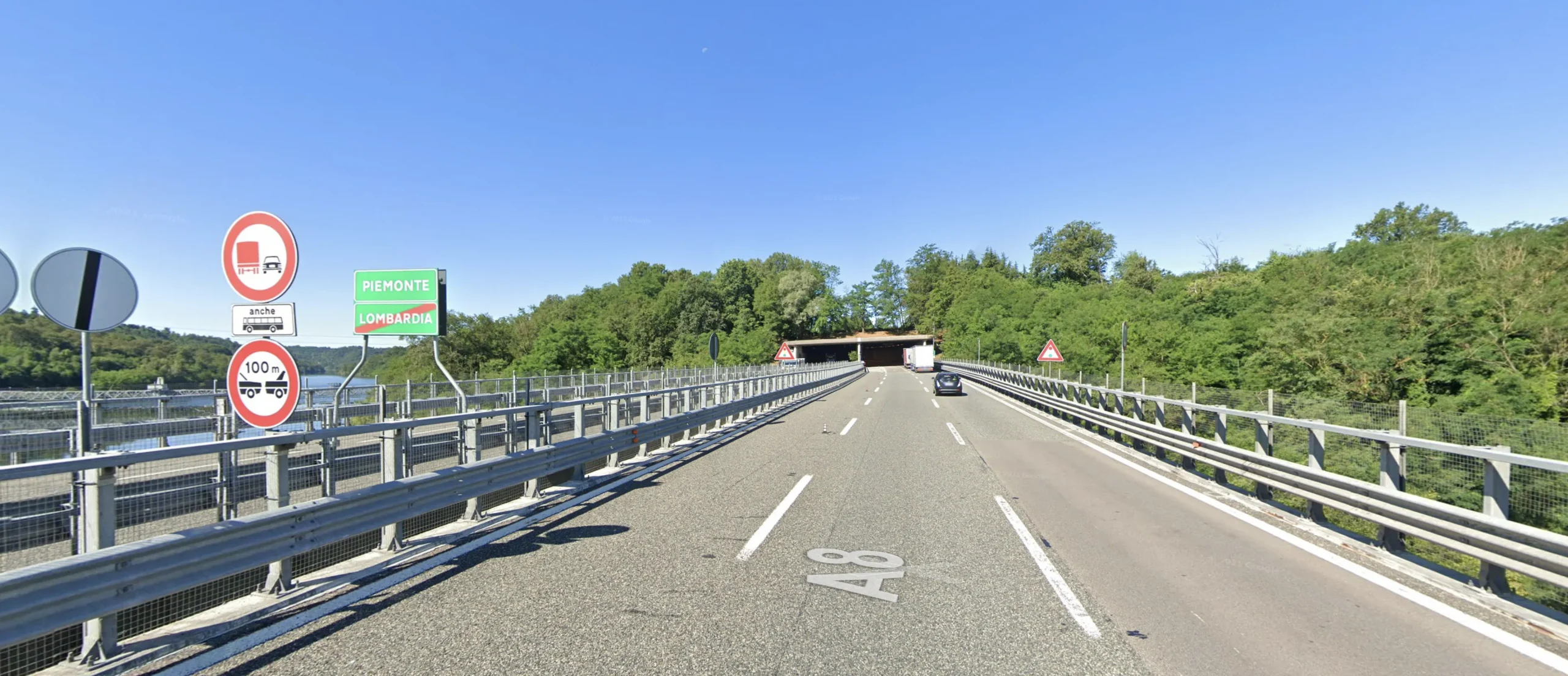 Castelletto lavori in autostrada